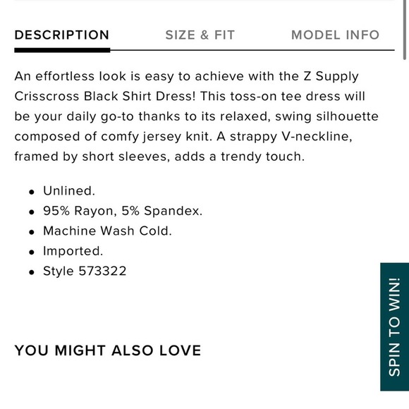 Lulus crisscross black tshirt dress XS - Picture 3 of 6